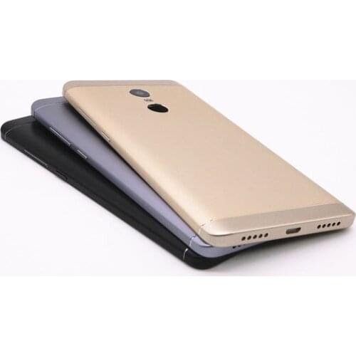 For Xiaomi Redmi Note 4 Note4 Back Battery Cover Door Housing Power volume Buttons Camera Flash Lens Silver gold grey ORIGINAL