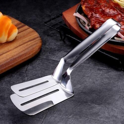304 stainless steel bread clip barbecue clip household kitchen tools anti-ironing fried fish food pancake clip steak clip