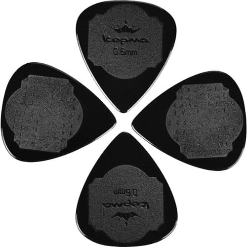 0.6MM Guitar Picks Scrub Non-slip Universal Guitar Plectrums 2.7X3cm For Electric Classical Bass Guitars Ukulele Accessories 5pc