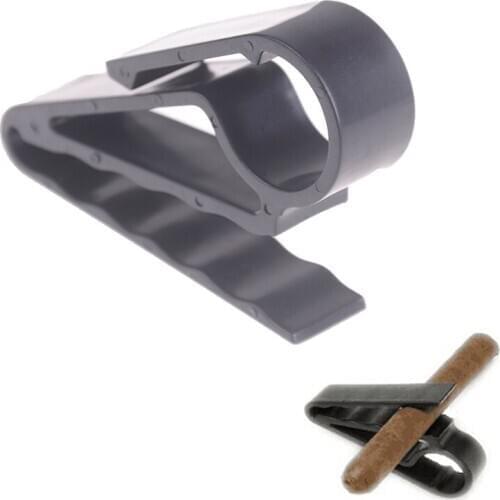 1Pcs Golf Cigars Cigarette Holder Clips Clamp Boat Minder Grip Clip Clamp Golf Equipment Plastic Golf Accessories