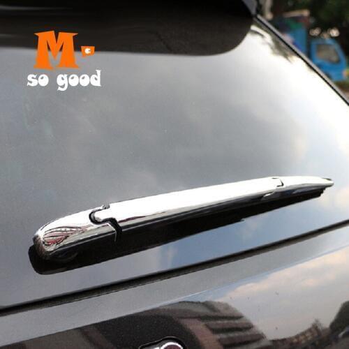 2014 2015 2016 2017 2018 For Jeep Cherokee KL Car ABS Plastic Chrome Rear Window Wiper Strip Frame Cover Trim Auto Accessories