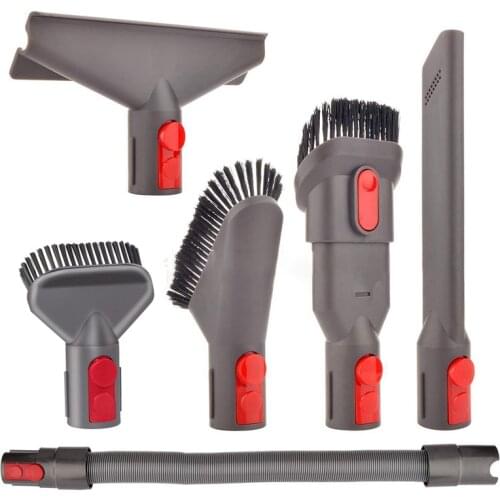 SANQ Suitable For Dyson V7V8V10 Vacuum Cleaner Accessories Brush / Suction Head / Hose / Storage Bracket Daquan