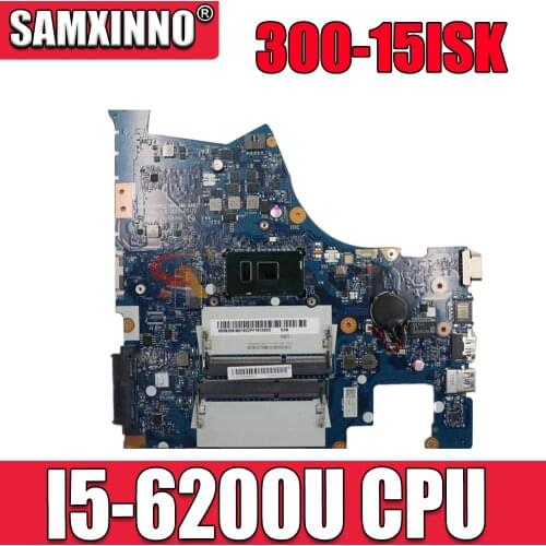 BMWQ1/BMWQ2 NM-A482 Original mainboard For Lenovo 300-15ISK Laptop motherboard with I5-6200U CPU 100% Fully Tested