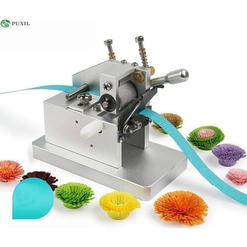 Paper Art Tassel Machine DIY Manual Paper Quilling Mahine 3D Handmade Color Paper Cutting Roll Machine Paper Flower Making Tools