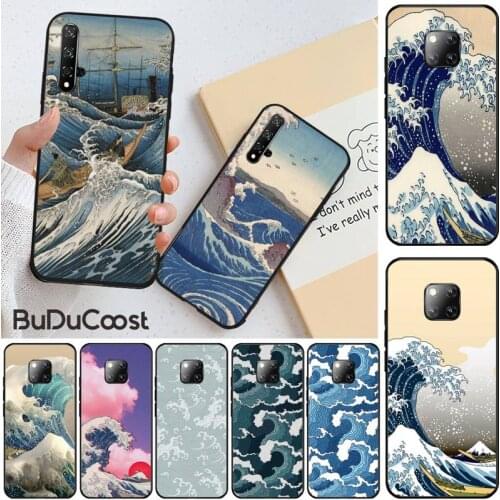 Chenel The Great Wave off Kanagawa Customer Phone Case for Huawei Honor 8X 9 10 20 Lite 7A 8A 5A 7C 10i 20i 9X play 8C