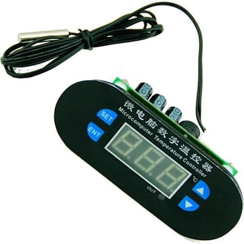 12V 10A Digital Temperature Controller LED Display Thermostat Regulator+100CM NTC Sensor