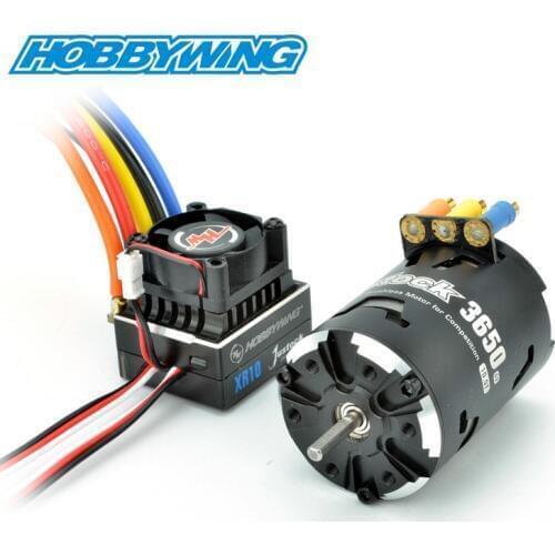 Hobbywing XeRun Justock 3650SD G2.1 10.5T 13.5T 17.5T 21.5T 25.5T Motor XR10 Justock ESC Power System Combo For RC Car