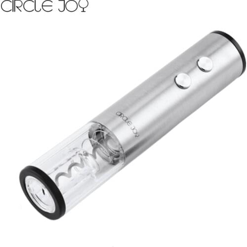 CIRCLE JOY Yuanle Stainless Steel Electric Bottle Opener Removable Bottom Cover 120 Bottles Can Be Opened When Fully Charged