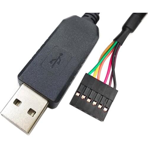 FTDI Chip FT232RL USB UART TTL3.3V Logic Serial Adapter Cable compatible with ftdi ttl-232r-rpi Debug Cable