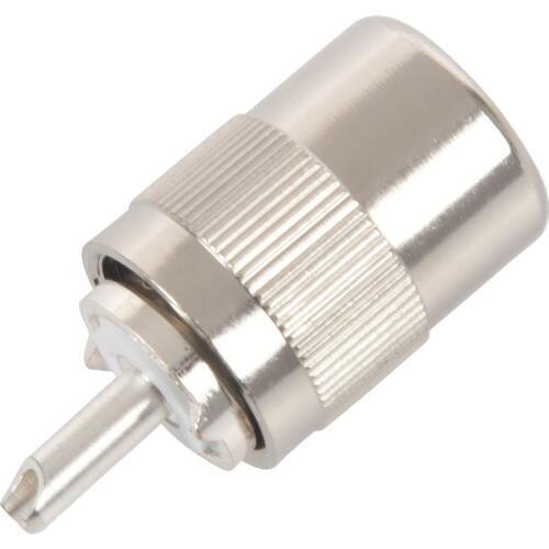 GTBL UHF PL259 SO239 male twist-on connector RFC400 RG8 RF Coaxial adapter connector,silver