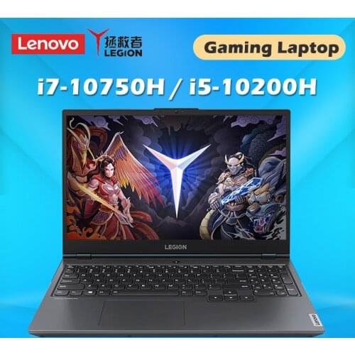 Original Lenovo Legion Y7000 Gaming Laptop Intel Core i5-10200H / i7-10750H GTX️1650 Ti GPU 16G DDR4 512G SSD Notebook Computer