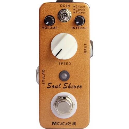 MOOER Soul Shiver 3 Modes Multi Modulation Guitar Pedal True Bypass Full Metal Shell Effect Pedal Guitar Accessories