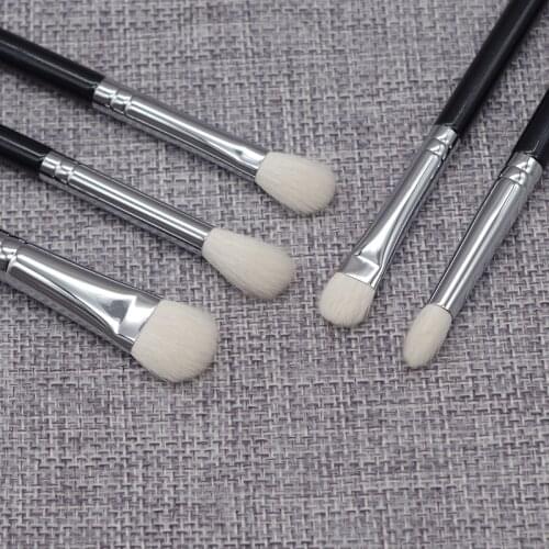 Professional Handmade Make Up Brush Kit 5pcs Eye Shadow Blending Brush Soft Saikoho Goat Hair Cosmetic Tools Makeup Brushes Set