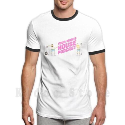 Your MomS House Podcast Original T Shirt Diy Big Size 100% Cotton Your Moms House Podcast Tom Segura Christina Pazsitzky Jeans