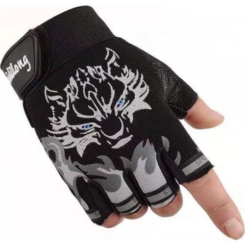 Body Building Gym Training Fitness Weight Lifting Gloves For Men Women Workout Half Finger Exercise Gym Tactical Gloves