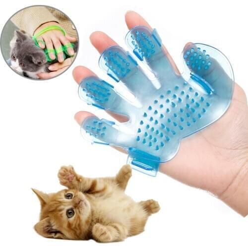Pet Hair Cat Massage Gloves Remover Dog Comb bath brush Cat Hair Cleaning Brush Comb Dog Grooming Cat Brush Product Accessories