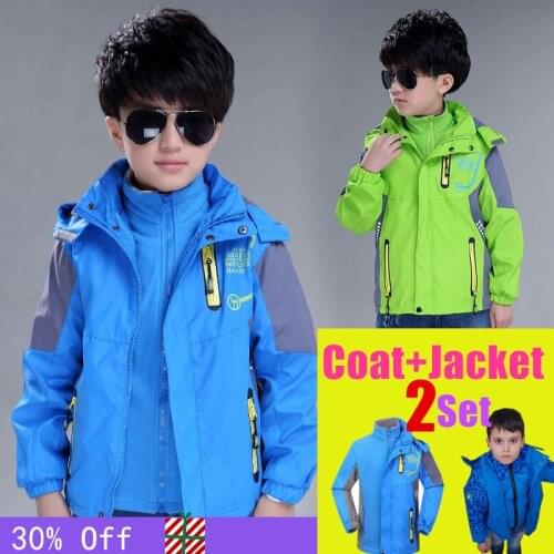 XZKAMI Autumn Jackets For Boys