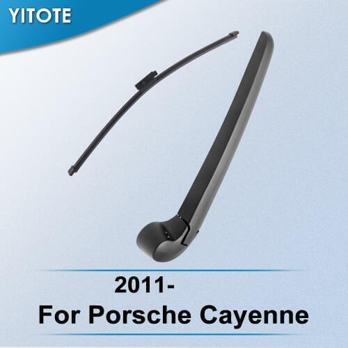YITOTE Rear Wiper & Arm for Porsche Cayenne 2011 2012 2013 2014 2015 2016 2017