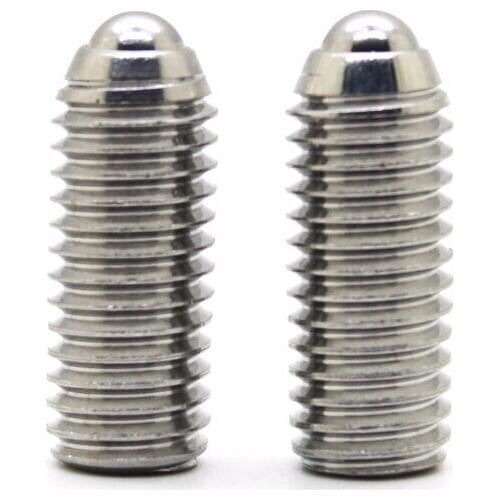 1pcs M12*20/30/25 304 stainless steel wave beads positioning beads marbles Boyjazz ball screws tight spring ball plunger