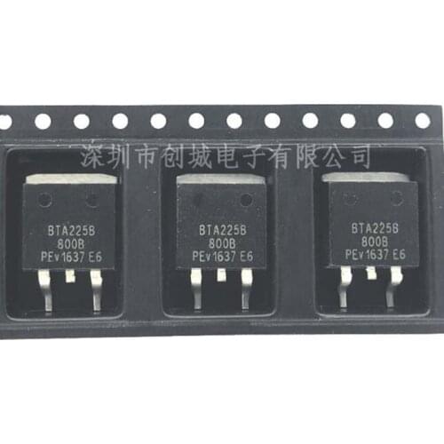 5pcs BTA225B-800B BTA225B TO-263 IC