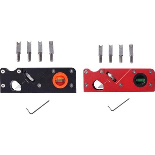 Promotion! Four Cutter Heads and Chamfer Plane for Woodworking Hand Planer for Edge Planing and Radian Corner Plane Trimming