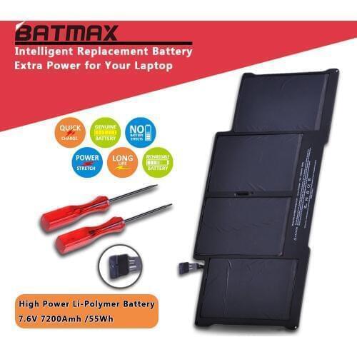 7200mA Laptop A1405 A1466 Battery for Apple Macbook Air 13" inch a1405 A1496 A1377 A1369 Late 2017 Mid 2011 2013 Early 2014 2015