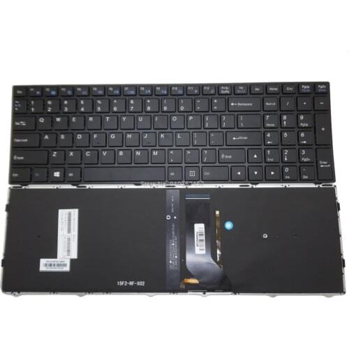 US Backlit Keyboard For CLEVO NB50TG NB50TH NB60TH NB50TL NB50TJ1 NB60TJ1 NB50TK1 NB55TK1 English US