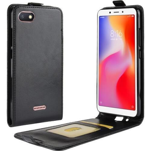 For Xiaomi Redmi 6A case redmi 6a Flip PU Leather Silicone up and down Hit ColorFull Phone Case For Xiaomi Redmi 6A Back Cover