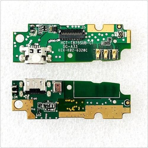 For DOOGEE T6 T6 Pro/For Homtom HT6 Mic USB Charging Board USB Main Board Microphone Repair Parts