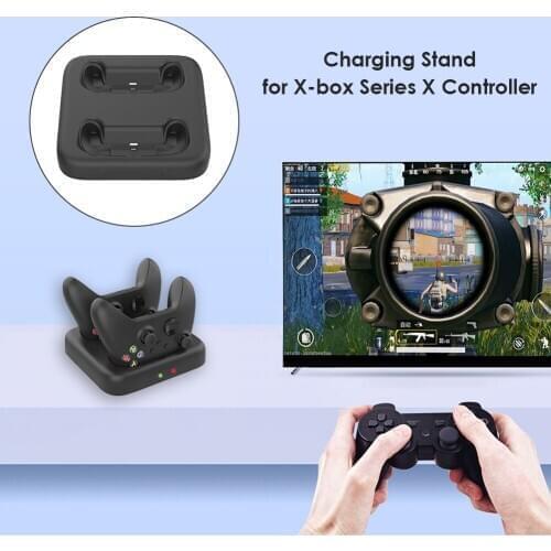 Dual Charger voor Xbox Series X Controller USB Type C Charging Dock Station Adapter Dock Wireless Controller Dual Charge