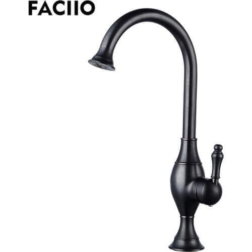 FACIIO Black Kitchen Faucets