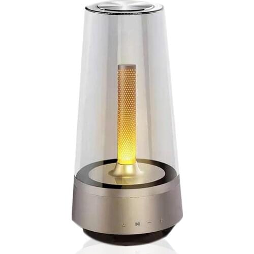 FSTENPUS HOT candle light with Bluetooth speaker lights ,Atmosphere light Breathing lamp for your phone