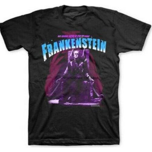 Frankenstein T Shirt Electric Chair Official Universal Monsters Tee New