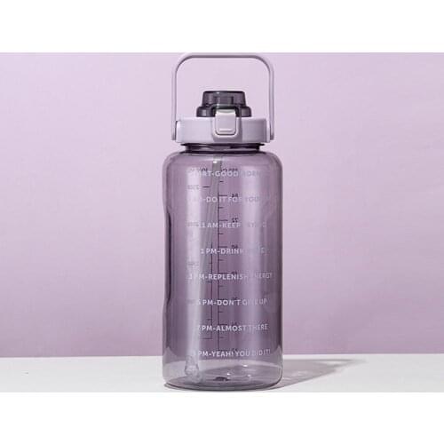 3000/2000/3800ML Water Cup Leak-proof Measurement Scale PP High Capacity Sports Kettle Outdoor Wide Mouth Water Bottles