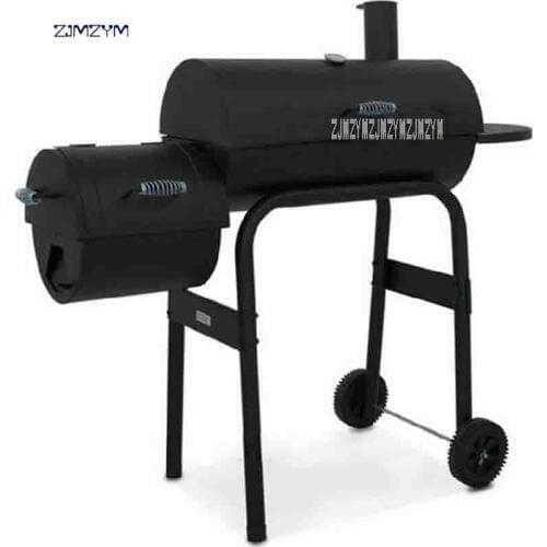 New Arrival Outdoor Home Garden Barbecue Grill BBQ8001B Villa Hotel Thicker Portable Large Barbecue Grill For 5-7 People