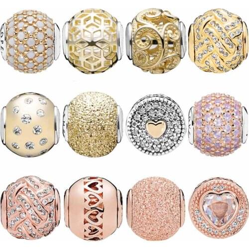 Essence COLLECTION Hope Dignity Sensitivity Intuition Caring Charm 925 Sterling Silver Beads Fit Pandora Bracelet DIY Jewelry