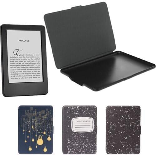 Leather Protective Cover Case Tablet Stand For Kindle Paperwhite 1/2/3