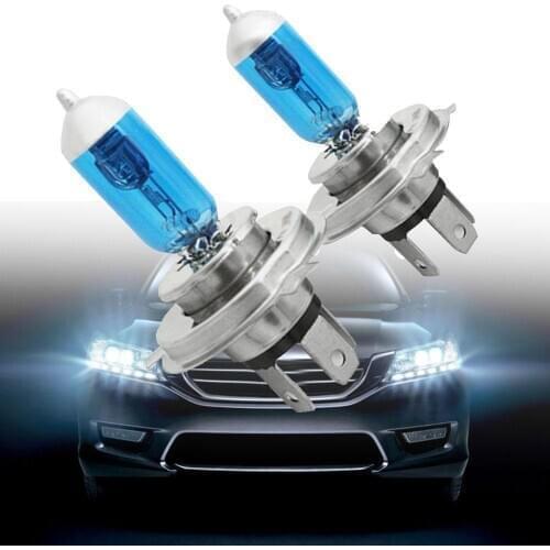 Xenon Halogen 6000K Car Super White- Light Bulbs 100W Headlights Headlamp