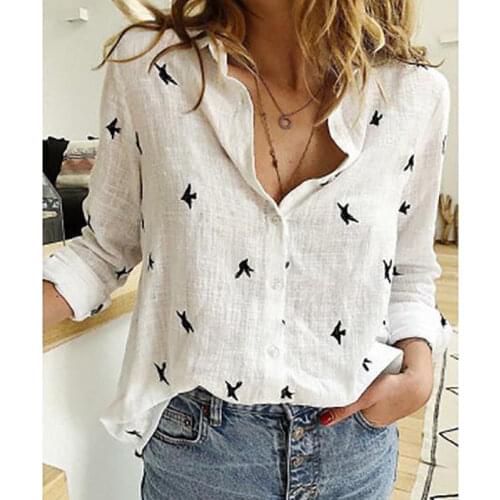 LuckBN Linen Blouses