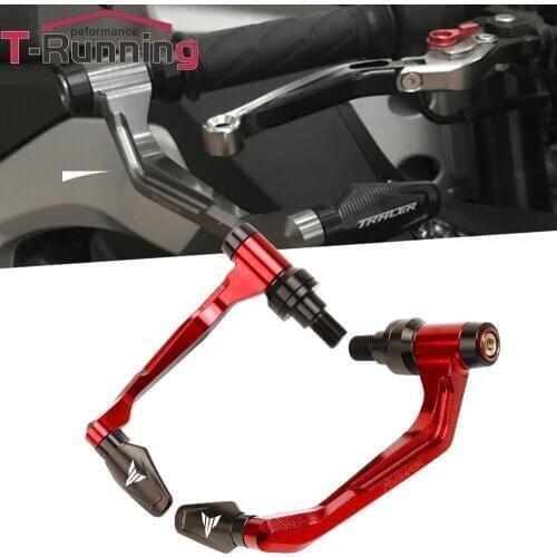 For YAMAHA TRACER XSR700 900 MT 09 10 125 01 Motorcycle Handlebar Handguards Grips Brake Clutch Levers Guard Protector Ends Cap