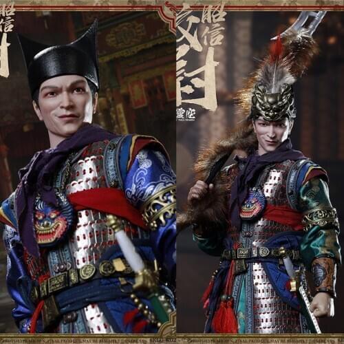 NEW 1/6 KLG-R020A/B Ming Dynasty Series-Zhaoxin School Captain Ming Dynasty Jinyiwei Movable Puppet