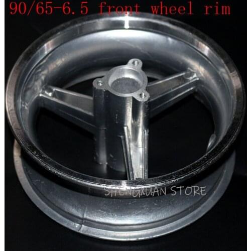 Good Quality Pocket Bike Aluminum Wheel 90/65-6.5 Front Hub for Pocket Bike 47cc 49cc