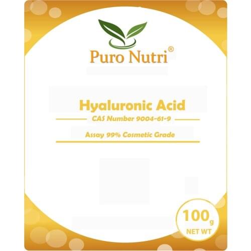 100% Pure Hyaluronic Acid Powder Sodium Hyaluronate Anti Aging Supplement Ceramides Supplement Cosmetic Grade