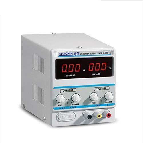 RXN-1502D 15V2A Digital Display DC Regulated Power Supply Phone Repair Power Regulated Voltage Tools Fixed Gear Selection