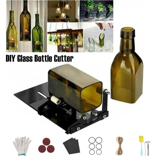 Glass Bottle Cutter DIY Cut Professional Glass Cutter For Beer Bottles Cutting Tool Wine Cup Cut Glass Cutter Accessories