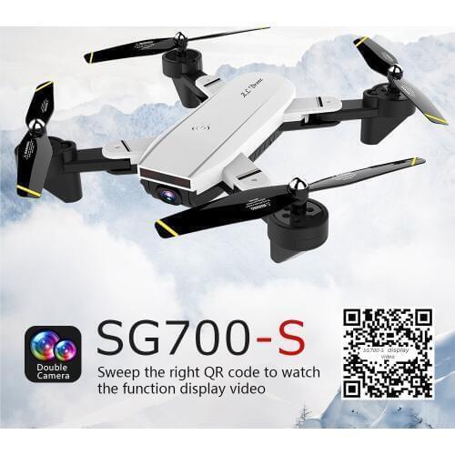 SG700-S 4K Rc Quadcopter With 1080p Camera Wide Angle Selfie Drone Palm Control Helicopter With 5.0mp Wifi Camera Sg700s Dron