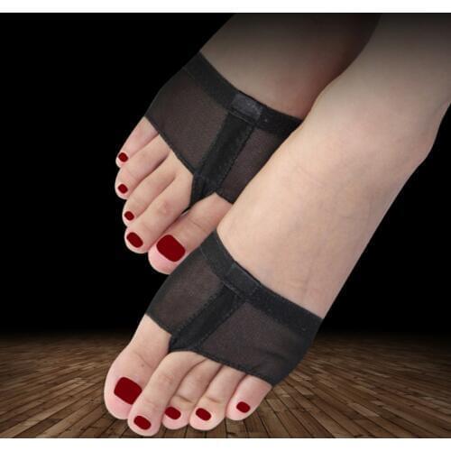 Belly Ballet Dance Toe Pad Practice Shoe Foot Thong Care Half Sole Gym Sock Dancing