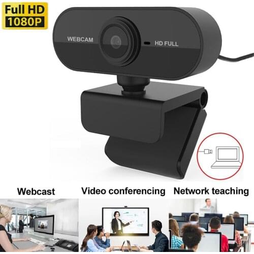 Camera 4K HD 1080P USB Webcamera Mini Desktop Laptop Computer PC Webcam with Microphone Plug and Play Photo Video Call Cam