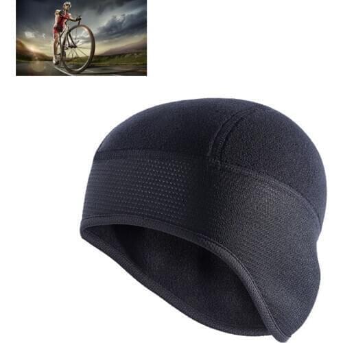 Windproof Hiking Caps Unisex Cycling Fleece Cap Snow Road Bicycle Hats Sports Warm Headwear