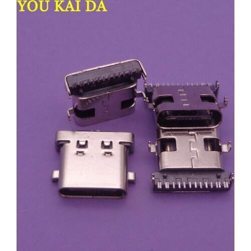 1-50pcs/lot Micro USB 5P,5-pin Micro USB Jack,5Pins Micro USB type c Connector Tail Charging socket mini USB